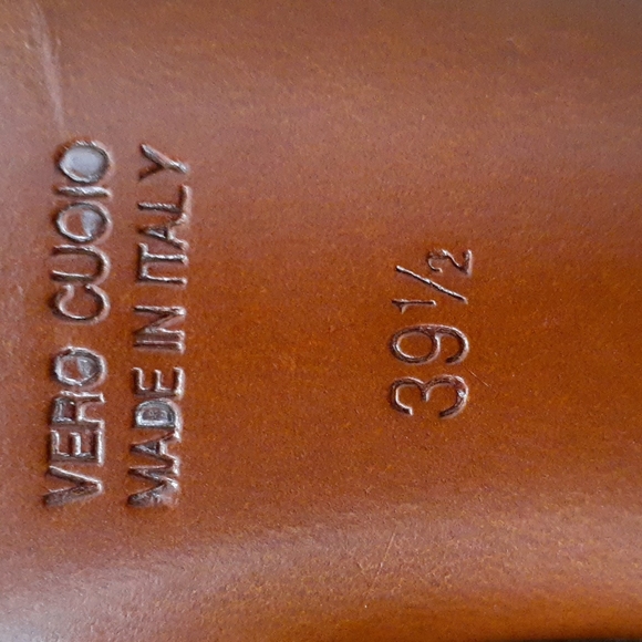 Michael Vivien Chaussures leather sandles 91/2 - Picture 9 of 9